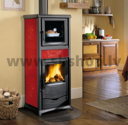 Krāsniņa TERMOROSSELLA PLUS Forno Dsa 16 ar centrālapkuri  11,1 kw ūdens 8 kw