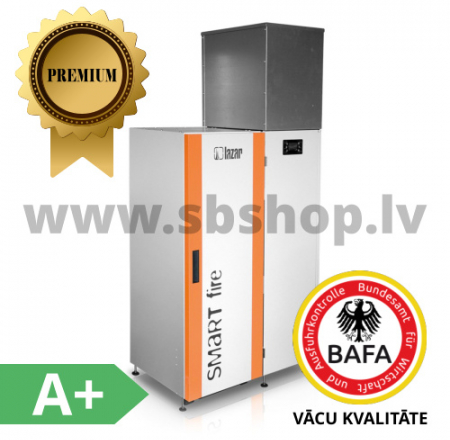 HKS LAZAR Granulu apkures katli SmartFire Compact 15/50 ar bunkuru