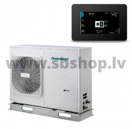 Centrometal Siltumsūknis TOPLINE Mono 9kW P R32 400V+autom.HPCU360iCMP