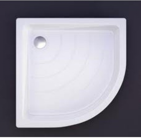 Akmens masas paliktnis R-80*80 pusaplis ar paneli BEZ sifona