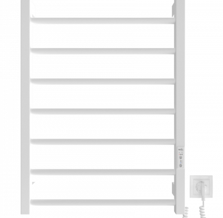 MARIO Dvieļu žāvētājs LEED elektrisks 770x530mm balts matēts