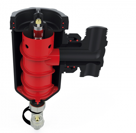 Magnētiskais filtrs Eliminator VORTEX 500, 500ml, 1''M ar ventīļiem