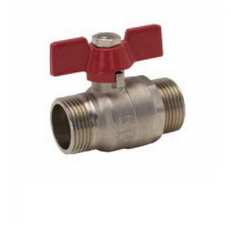 Lodveida ventilis ARCO ar tauriņa rokturi a-a 1`  PN25