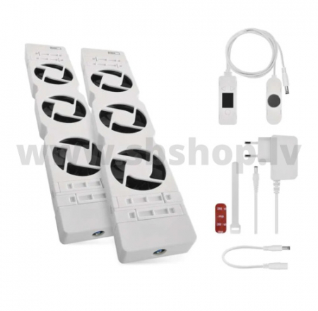 EMOS Radiatora ventilators Duo P56PR2