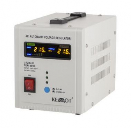 URZ 3413 Vienas fāzes sprieguma stabilizators 230Vac 2000VA