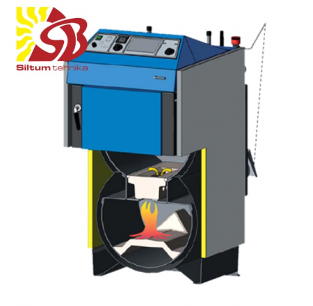 ATMOS Koksnes gazifikācijas malkas apkures katli DC 32 S