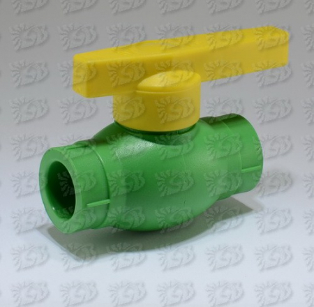 P Lodveida ventīlis zaļš d50 plastmasas