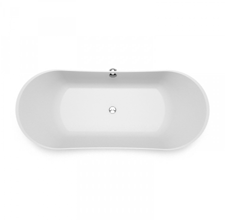 Vanna BELISANA1 1785x780mm, balta ar noplūdes sifonu