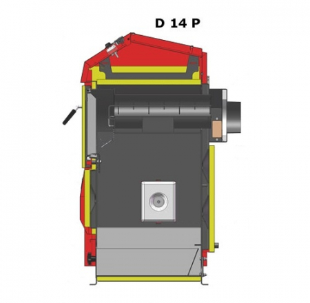 Atmos granulu apkures katli D 14 P/14kw  bez ventilātora