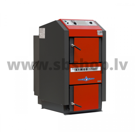 ATMOS Koksnes gazifikācijas malkas apkures katli DC 40 GD