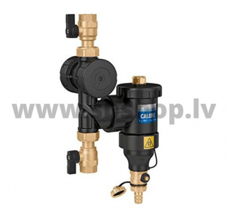 CALEFFI DIRTMAGPLUS daudzfunkc.ierīce ar netīr. atdalītāju un filtru 1"