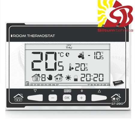 TECH Istabas termostats EU-290v3