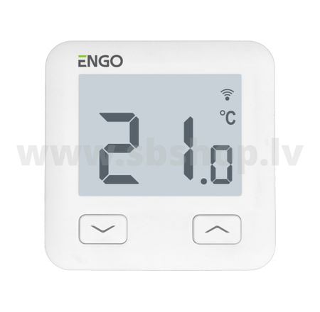 Termostats ENGO E10-W WiFi 230V balts
