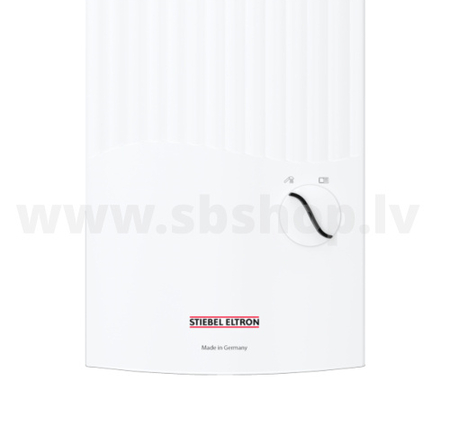 MD elektriskais caurplūdes ūdens sildītājs PEG 13, 13kW/400V, balts