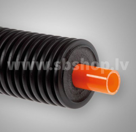 Siltumtrase SINGLE 140/50x4.6 PE-Xa SDR11 PN6 apkurei TERENDIS