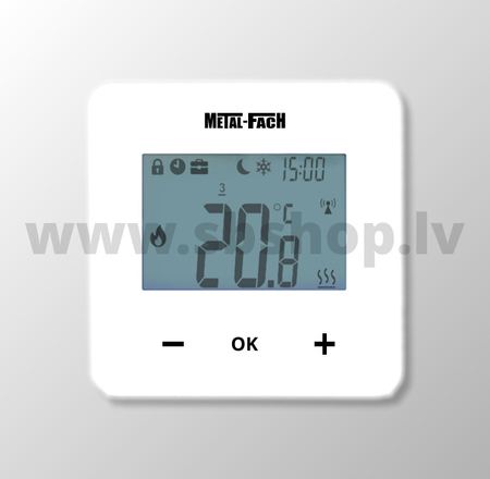Sokol telpas termostats eSTER X40 WIFI PLUM