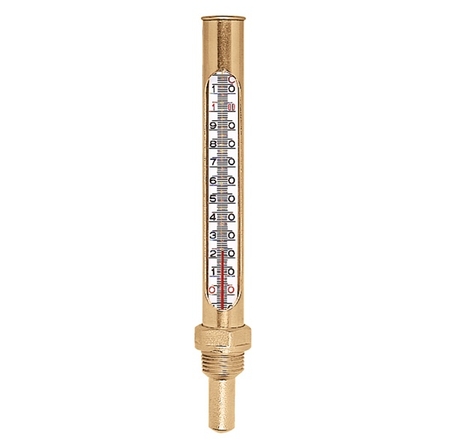 Spirta termometrs korpusā CALEFFI