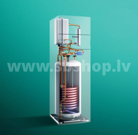 VAILLANT Siltumsūkņa gaiss-ūdens iekšējais bloks aroTHERM Pro VIH QW 190/7 E 18L ar tvertni 190L