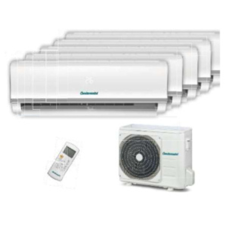 Centrometal Siltumsūknis gaiss gaiss PENTA SPLIT 4x9000 +12000 BTU/h R32 A/C=12.32;Apk:12.32kW