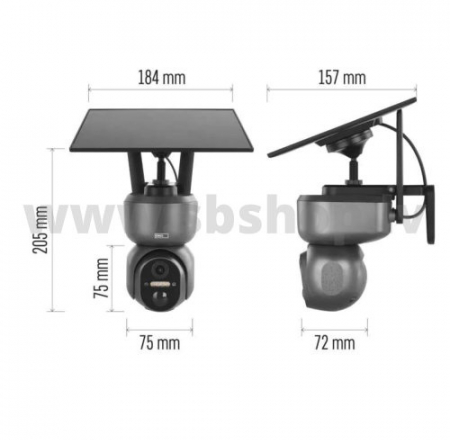 EMOS GoSmart kamera IP-600 4G āra