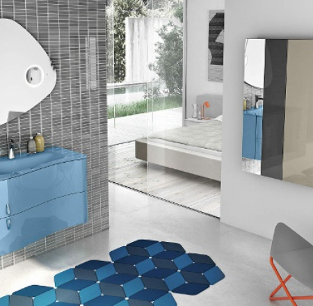 Mēbeļu komplekts ONDA 10, zils