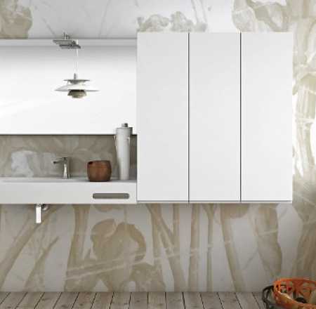 Mēbeļu komplekts STRATOS LINEAR 06 balts