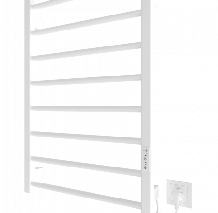 MARIO Dvieļu žāvētājs LEED elektrisks 770x530mm balts matēts