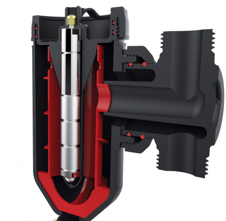 Magnētiskais filtrs Eliminator VORTEX 500, 500ml, 1''M ar ventīļiem