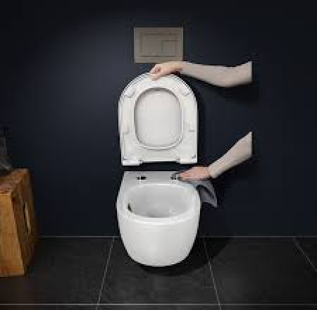 TECEloft WC komplekts ar cyclon noskalošanas sistēmu ar SC vāku VORTEX