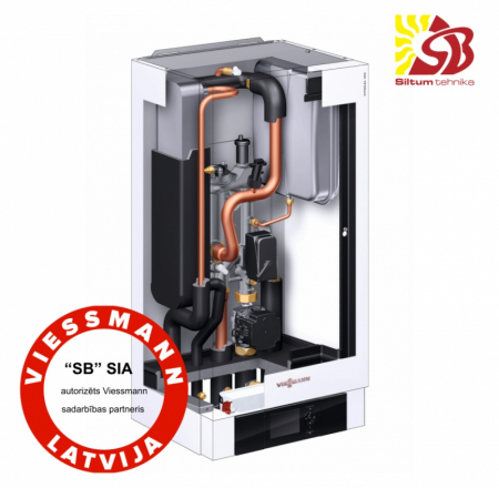 Viessmann Vitocal 100-S siltumsūknis 15.7kW (7,6-16,7kw)  ar dzesēšanas funkciju
