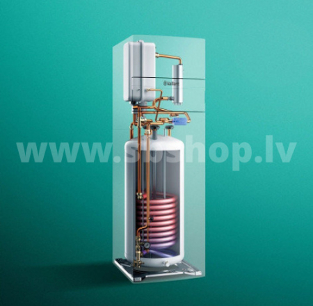 VAILLANT Siltumsūkņa gaiss-ūdens iekšējais bloks aroTHERM Pro VIH QW 190/7 E 18L ar tvertni 190L