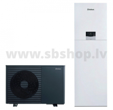 VAILLANT Siltumsūkņa gaiss-ūdens iekšējais bloks aroTHERM Pro VIH QW 190/7 E 18L ar tvertni 190L